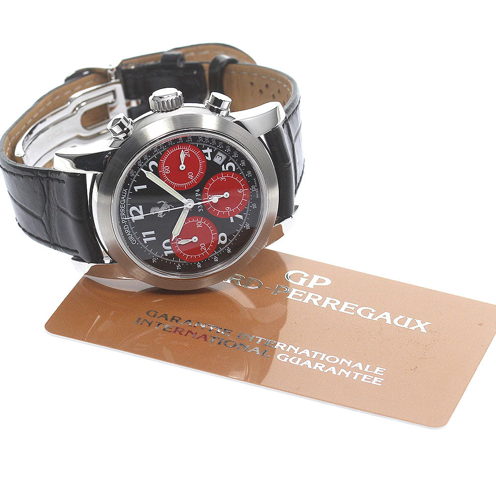 GIRARD PERREGAUX 80280 Ferrari Date Automatic Men's Watch Good Condition Warranty Included