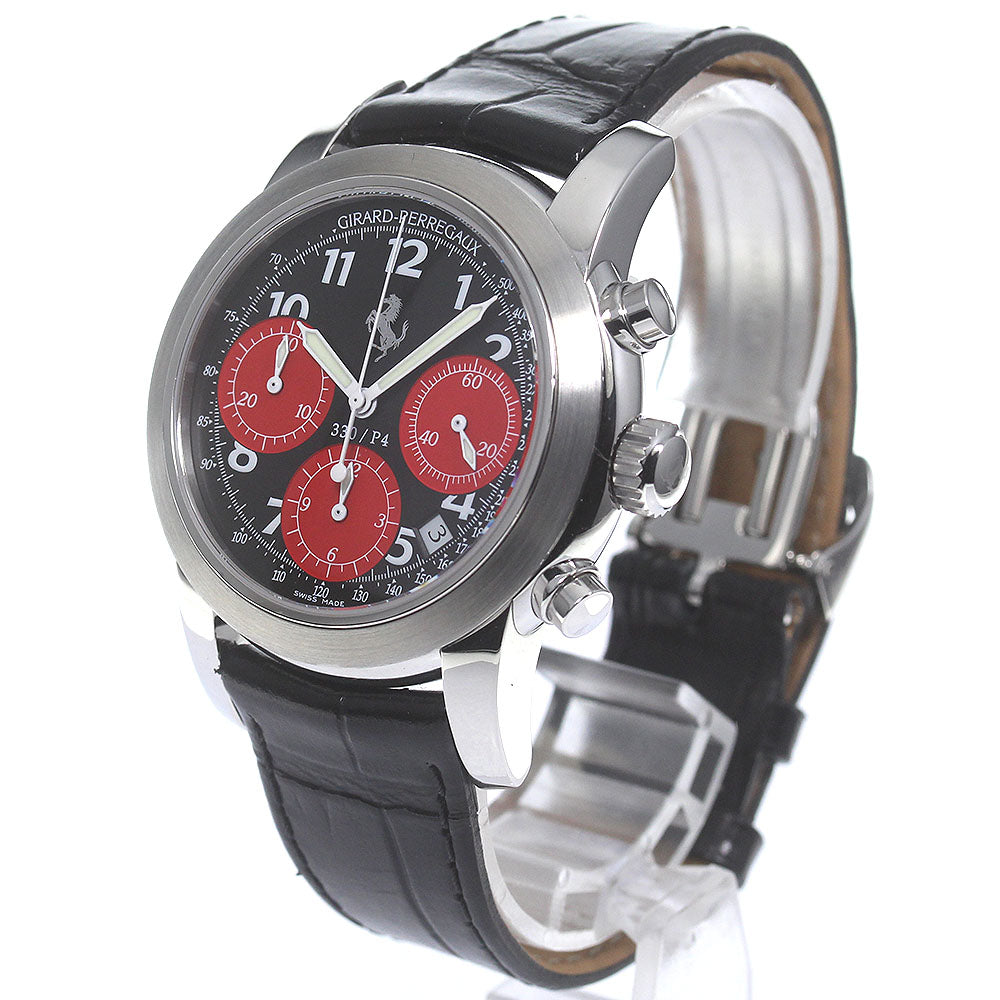GIRARD PERREGAUX 80280 Ferrari Date Automatic Men's Watch Good Condition Warranty Included