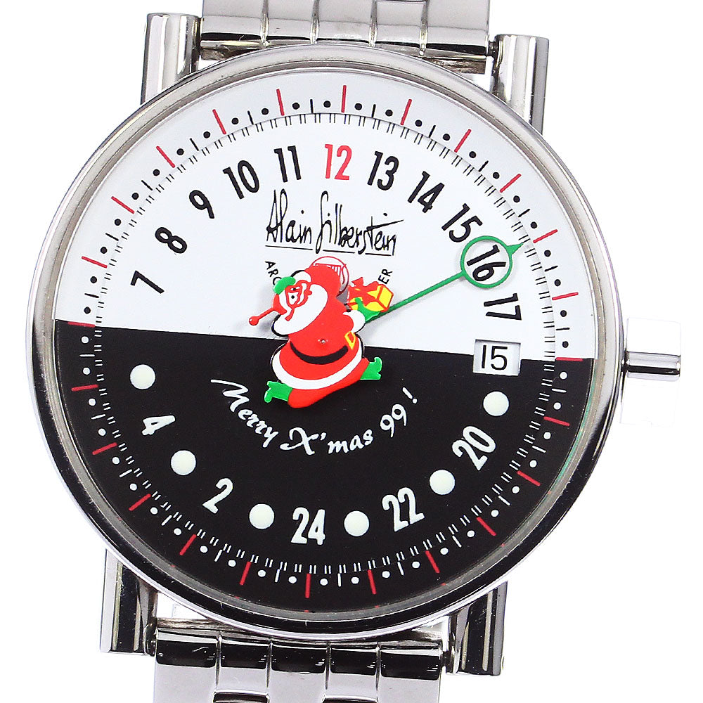 Alain Silberstein VH13 24 Hours Santa Claus Automatic Men's Watch Good Condition Warranty Included