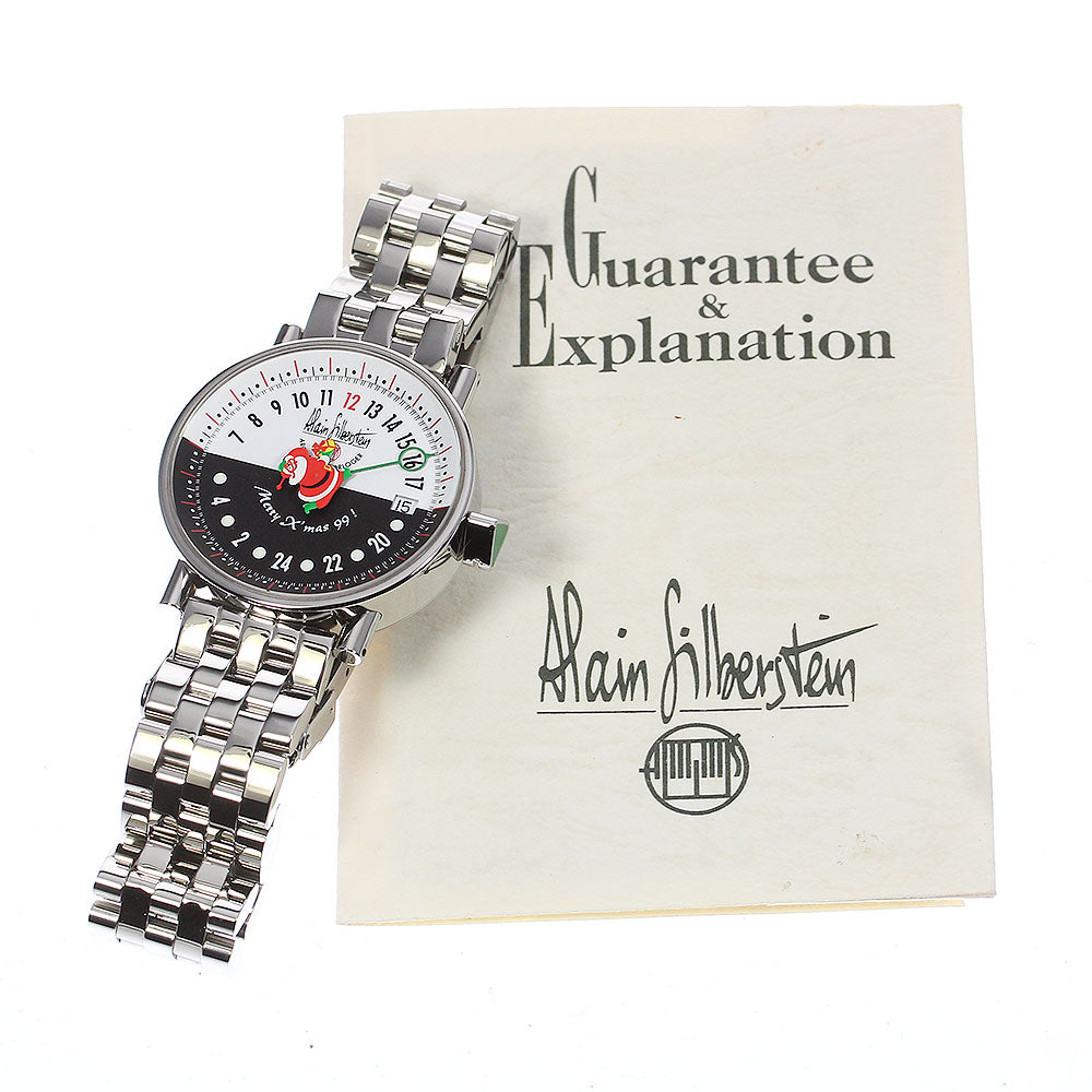 Alain Silberstein VH13 24 Hours Santa Claus Automatic Men's Watch Good Condition Warranty Included