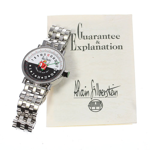 Alain Silberstein VH13 24 Hours Santa Claus Automatic Men's Watch Good Condition Warranty Included