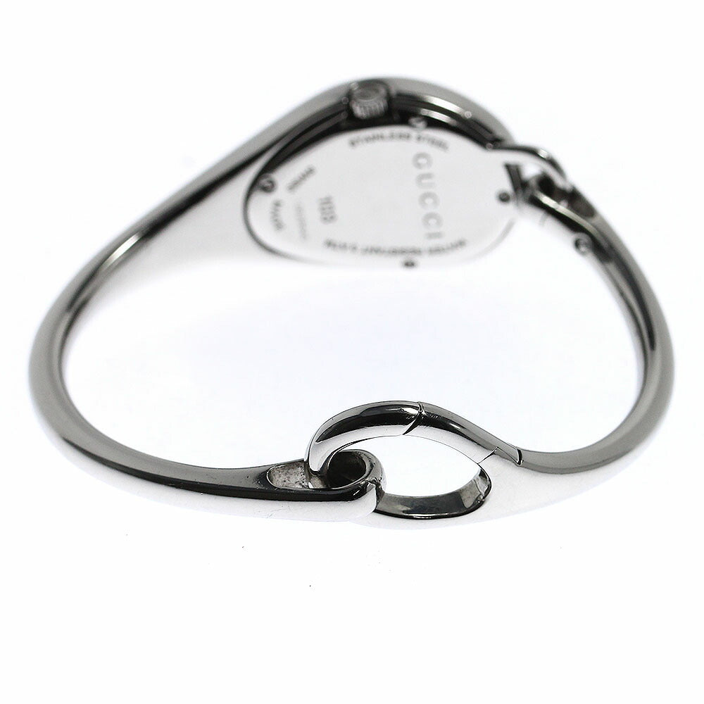 GUCCI 103 Horsebit Flora Diamond Bezel Quartz Women's