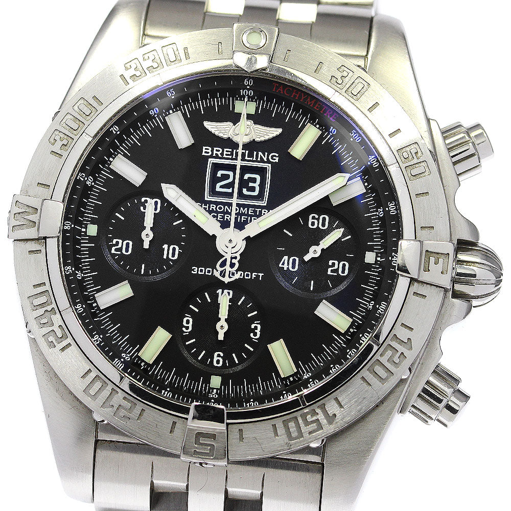 BREITLING A44359 Blackbird Chronograph Automatic Men's Watch with Warranty