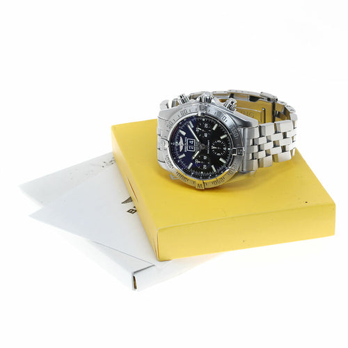 BREITLING A44359 Blackbird Chronograph Automatic Men's Watch with Warranty