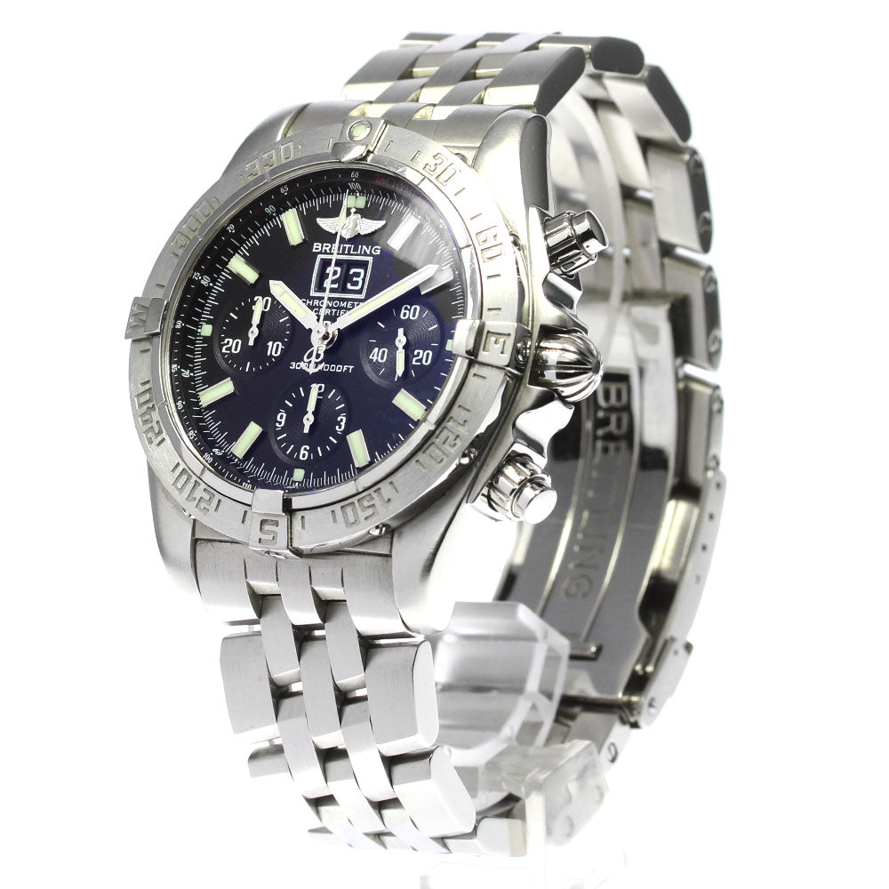 BREITLING A44359 Blackbird Chronograph Automatic Men's Watch with Warranty