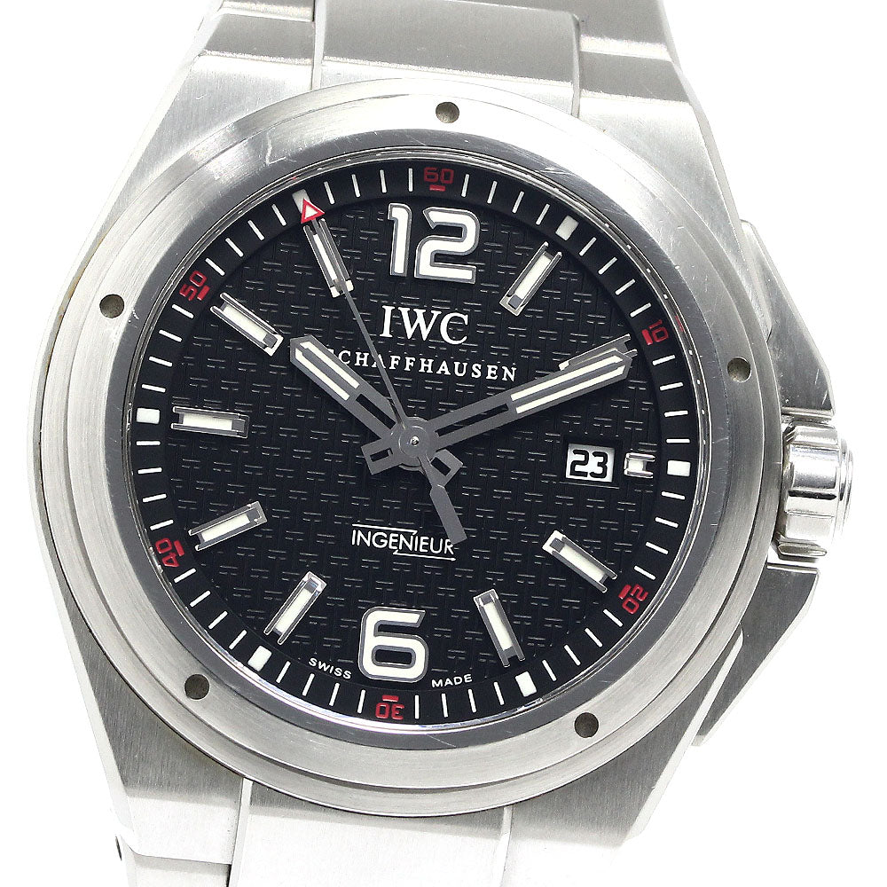 IWC SCHAFFHAUSEN IW323604 Ingenieur Mission Earth Date Automatic Men's Watch
