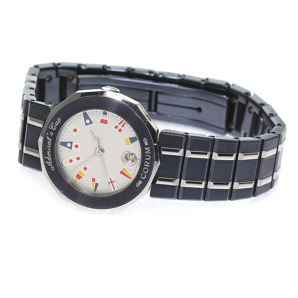CORUM 39.610.30V50B Admiral's Cup Date Quartz Women's