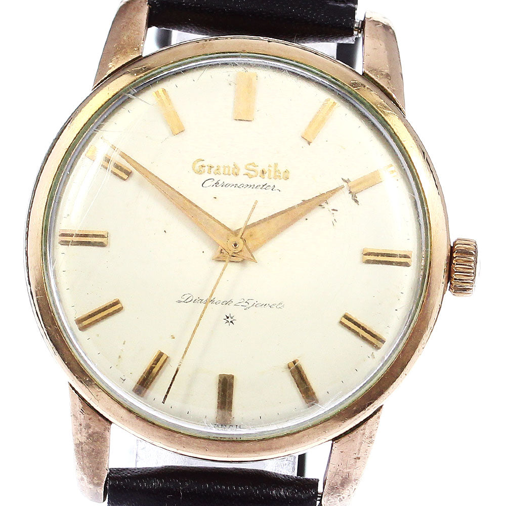 SEIKO J14070 Grand First Model 14KGF cal.3180 Manual Winding Men's Watch