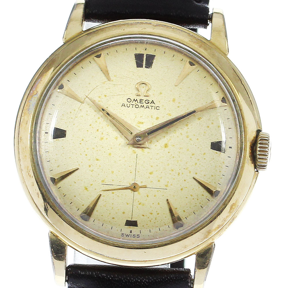 OMEGA Half Rotor Cal.344 Vintage Automatic Men's Watch