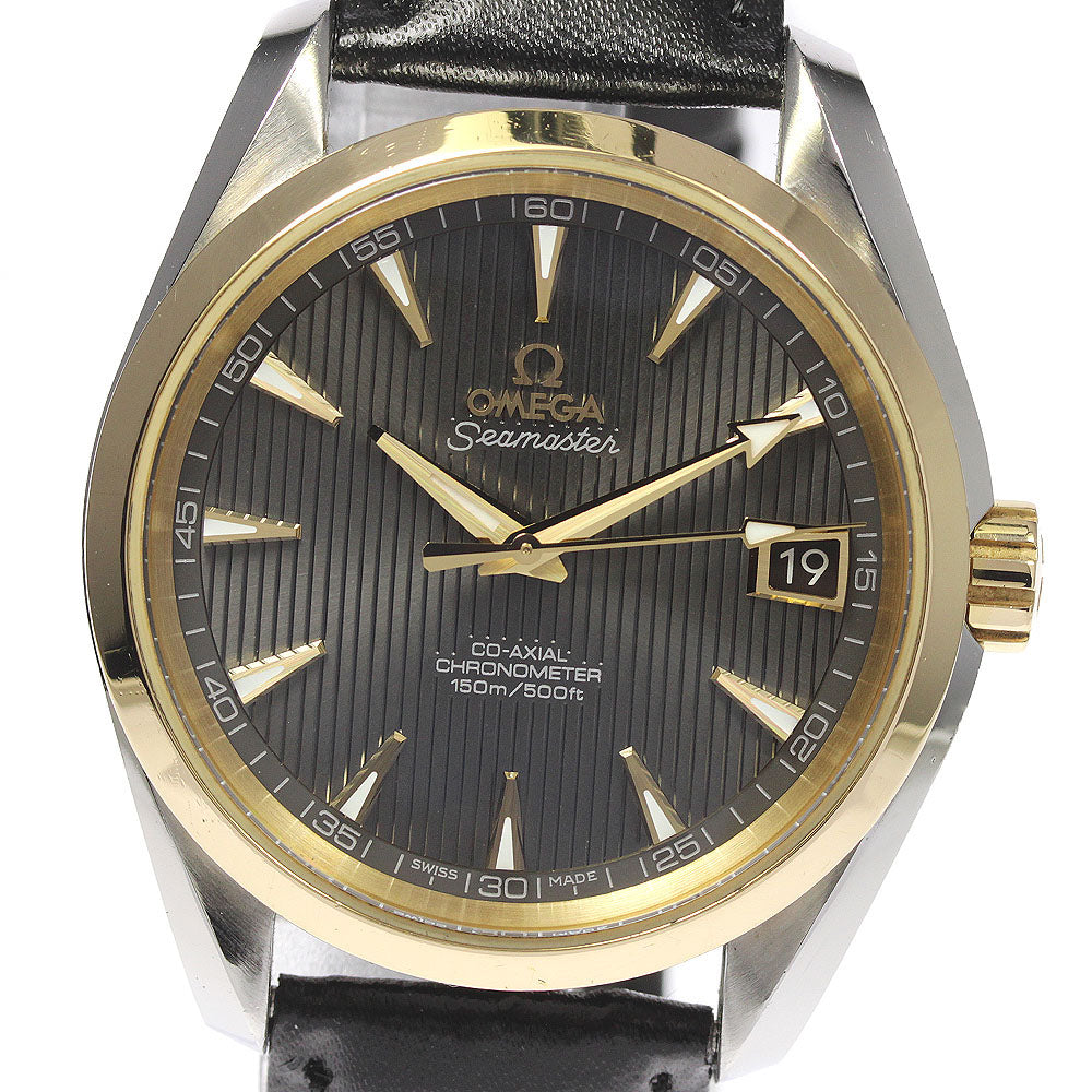 OMEGA 231.23.39.21.06.002 Seamaster Aqua Terra Date Automatic Men's Watch with Box and Warranty
