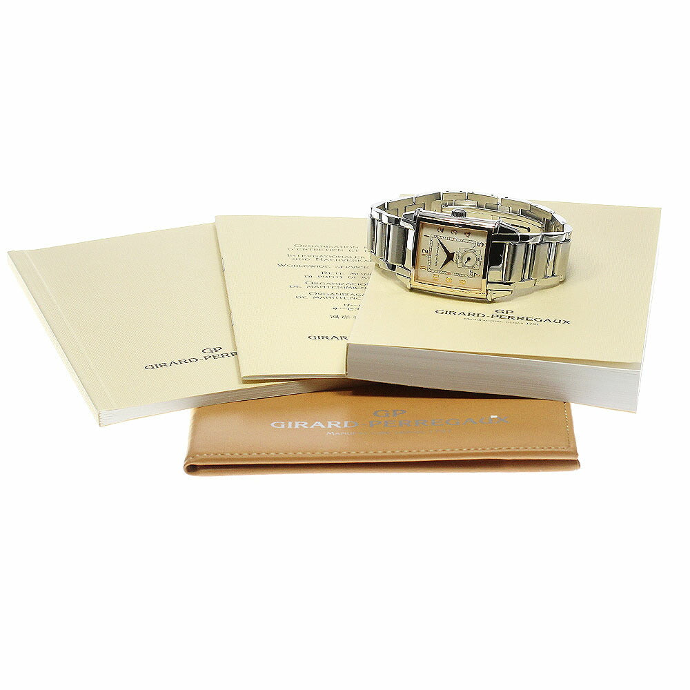 GIRARD PERREGAUX 2593 Vintage 1945 Automatic Men's Watch with PG Bezel Excellent Condition Warranty Card Included