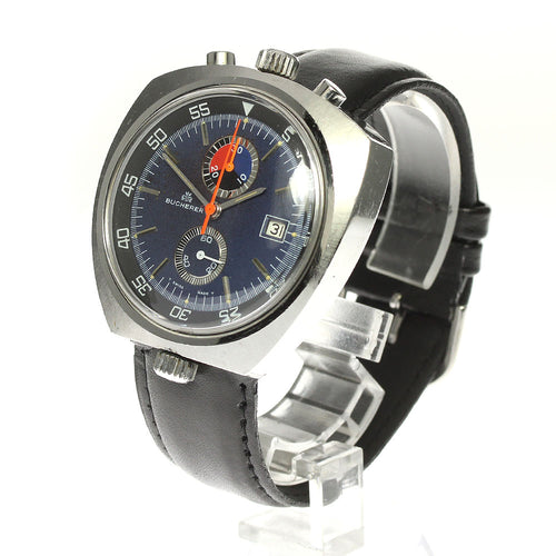 BUCHERER 9702 Lemania cal.3872 Bullhead Manual Winding Men's Watch