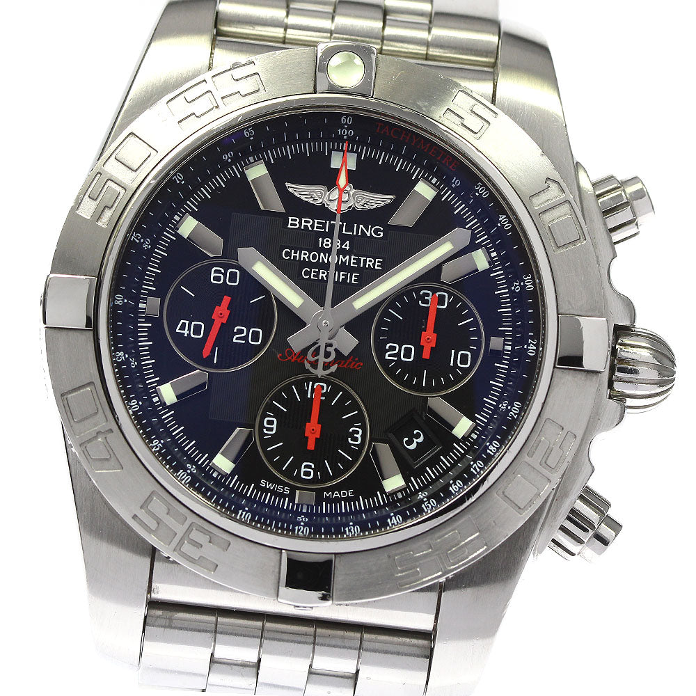 BREITLING AB0111 Chronomat 44 Date Automatic Men's Watch with Warranty