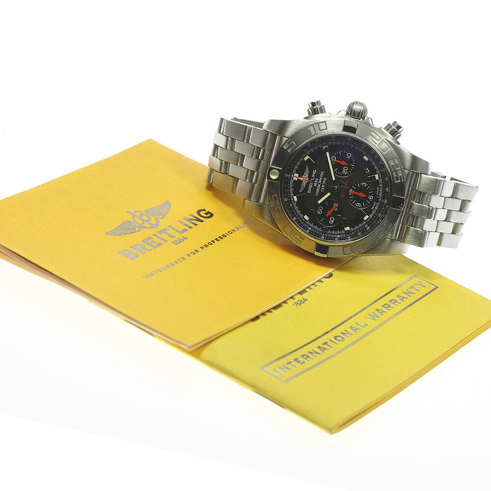 BREITLING AB0111 Chronomat 44 Date Automatic Men's Watch with Warranty