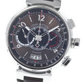LOUIS VUITTON Q102A Tambour Chronograph Voyage Limited Edition of 688 Pieces Automatic Men's Box and Warranty Card Included