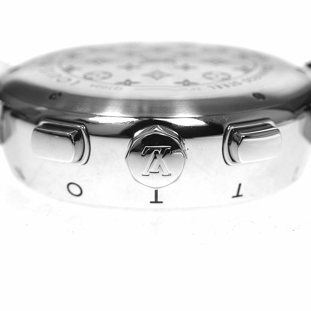 LOUIS VUITTON Q102A Tambour Chronograph Voyage Limited Edition of 688 Pieces Automatic Men's Box and Warranty Card Included