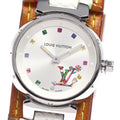 LOUIS VUITTON Q12130 Tambour in collaboration with Takashi Murakami multicolor quartz watch for women