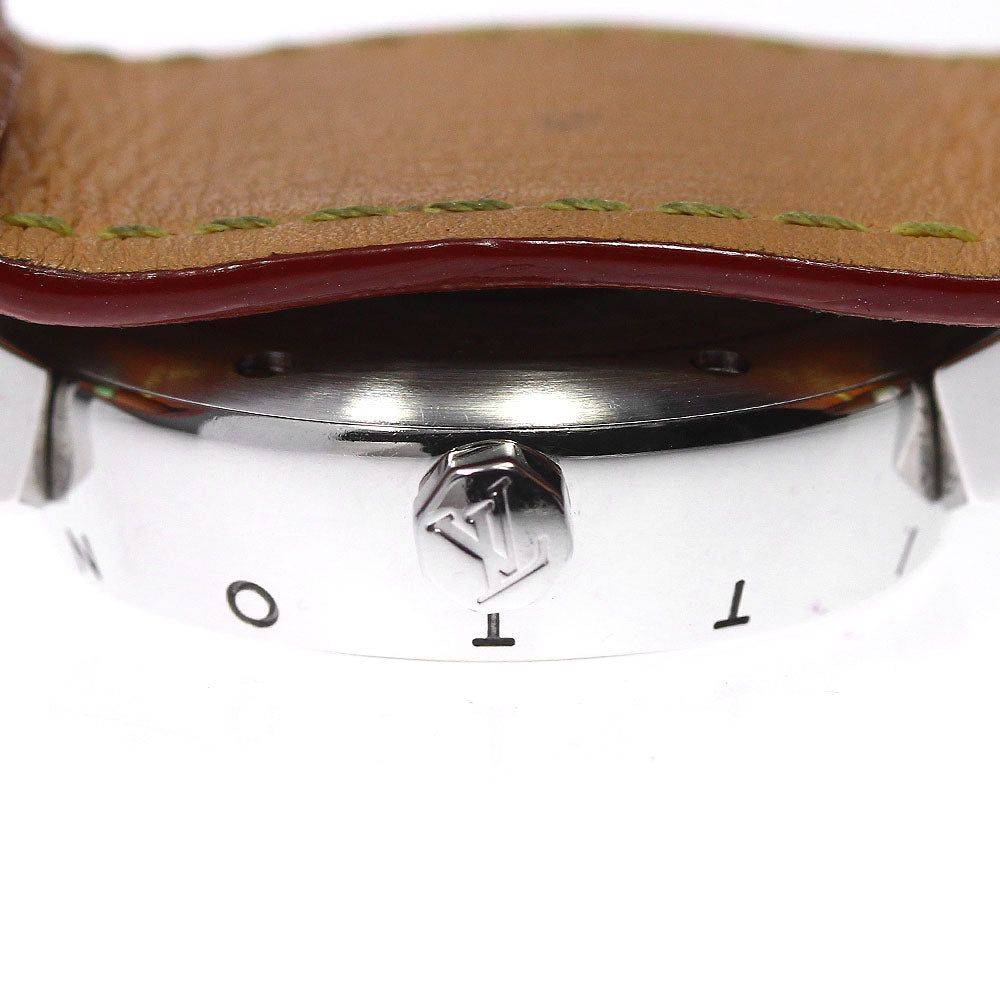 LOUIS VUITTON Q12130 Tambour in collaboration with Takashi Murakami multicolor quartz watch for women