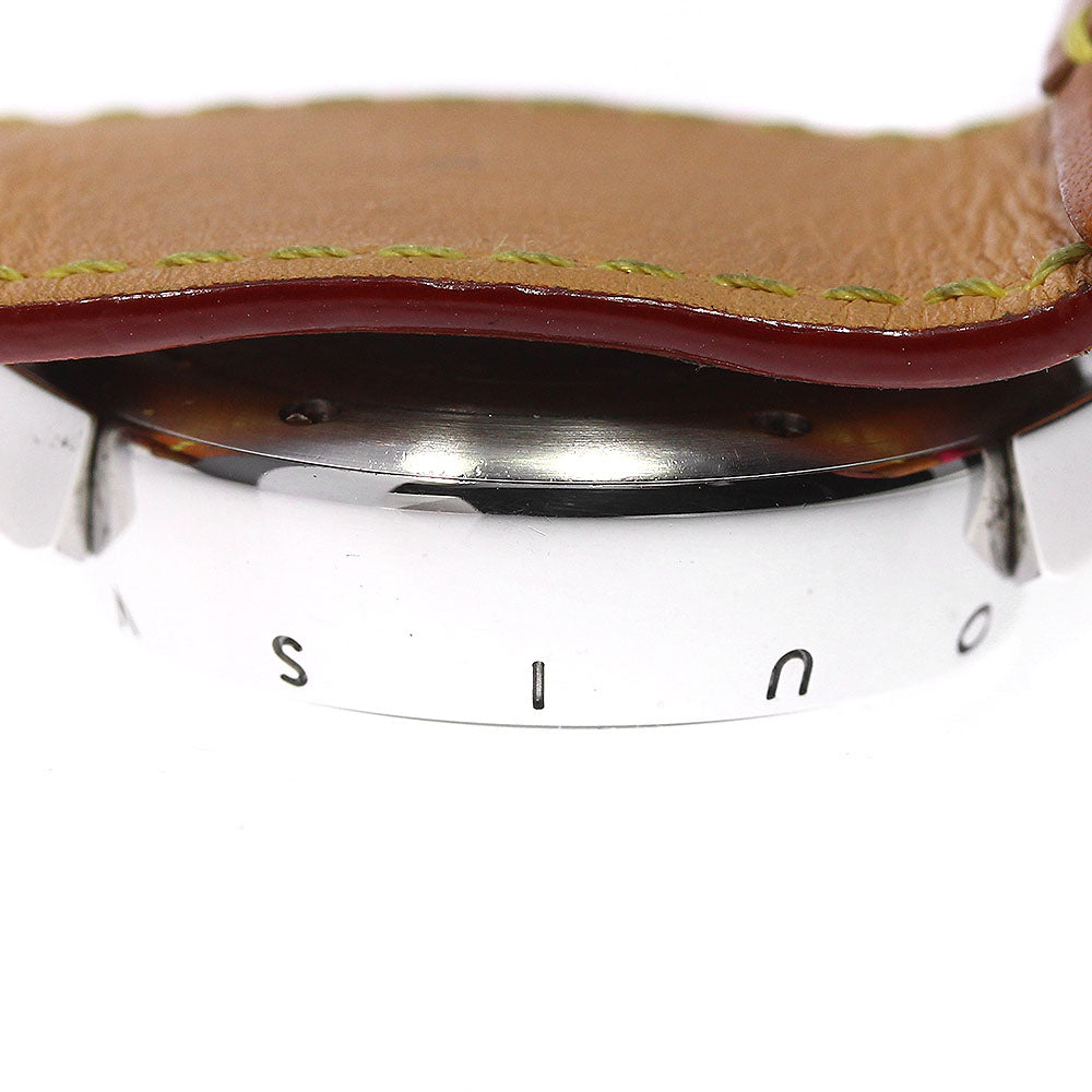 LOUIS VUITTON Q12130 Tambour in collaboration with Takashi Murakami multicolor quartz watch for women
