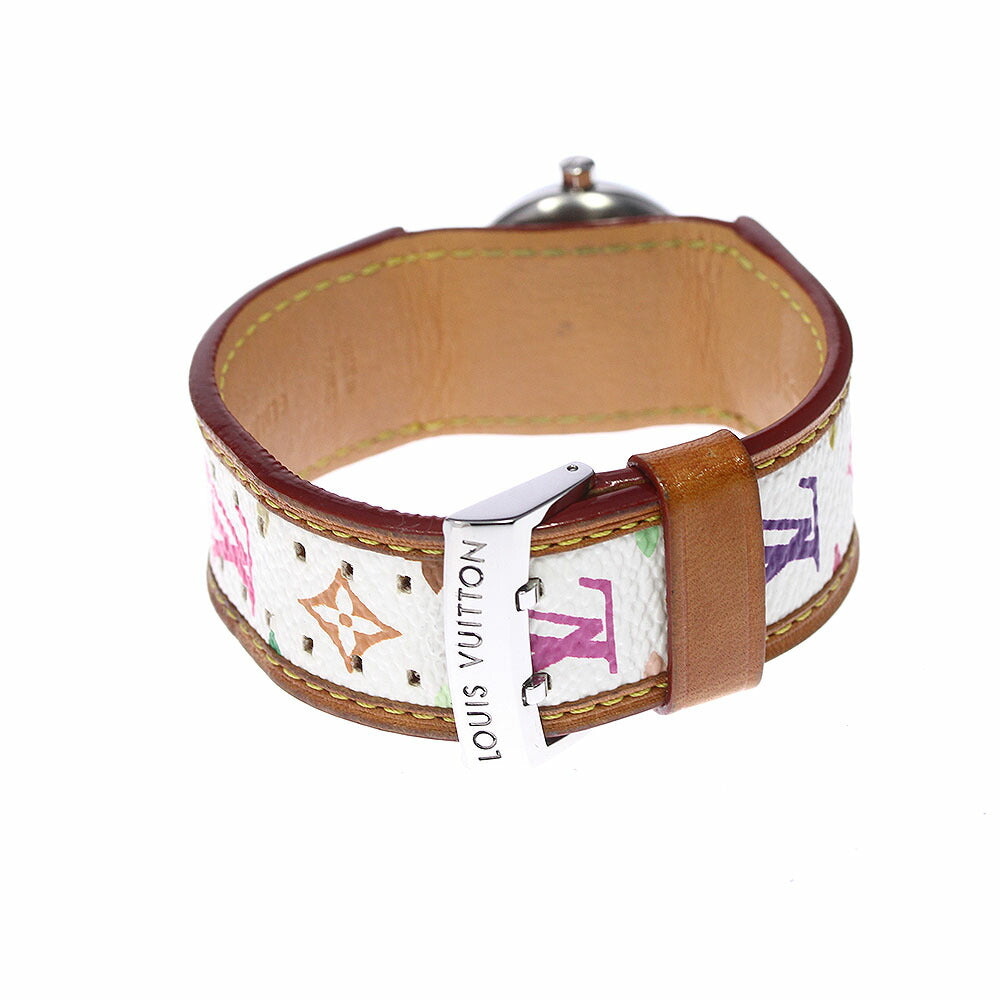 LOUIS VUITTON Q12130 Tambour in collaboration with Takashi Murakami multicolor quartz watch for women