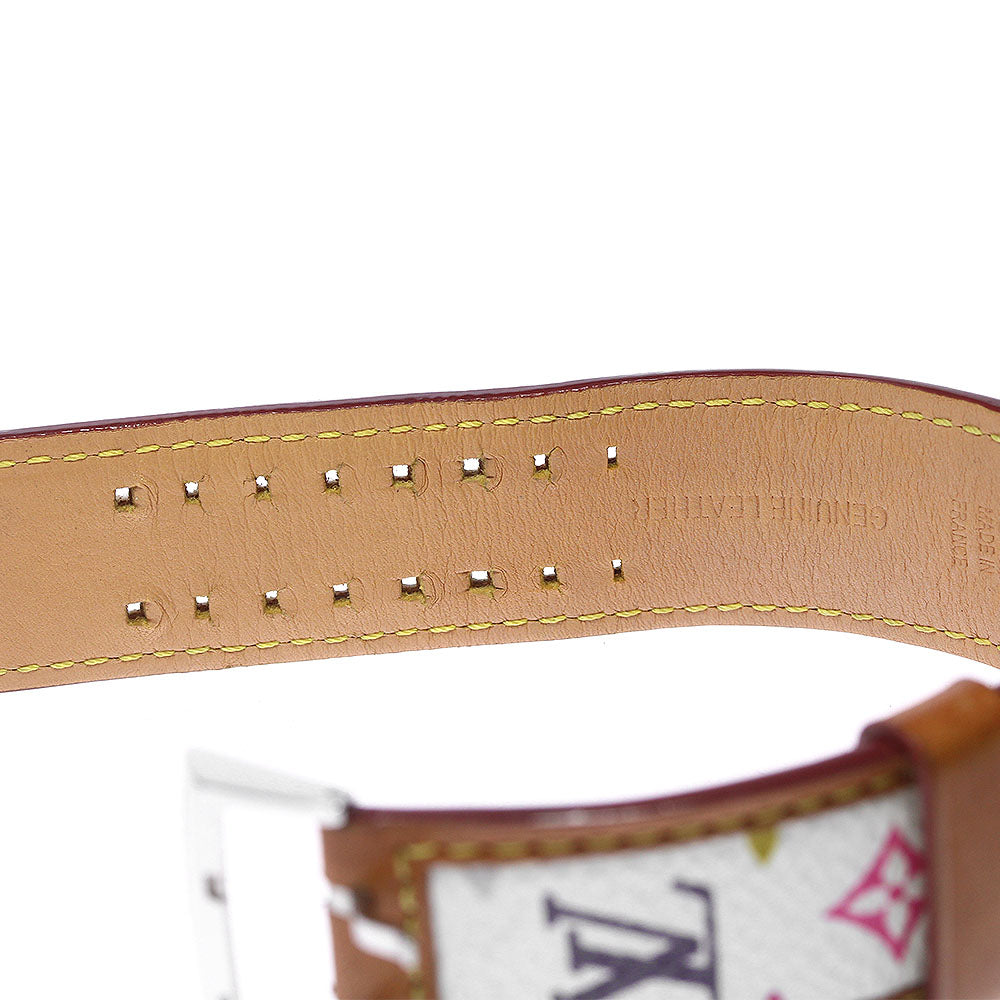 LOUIS VUITTON Q12130 Tambour in collaboration with Takashi Murakami multicolor quartz watch for women