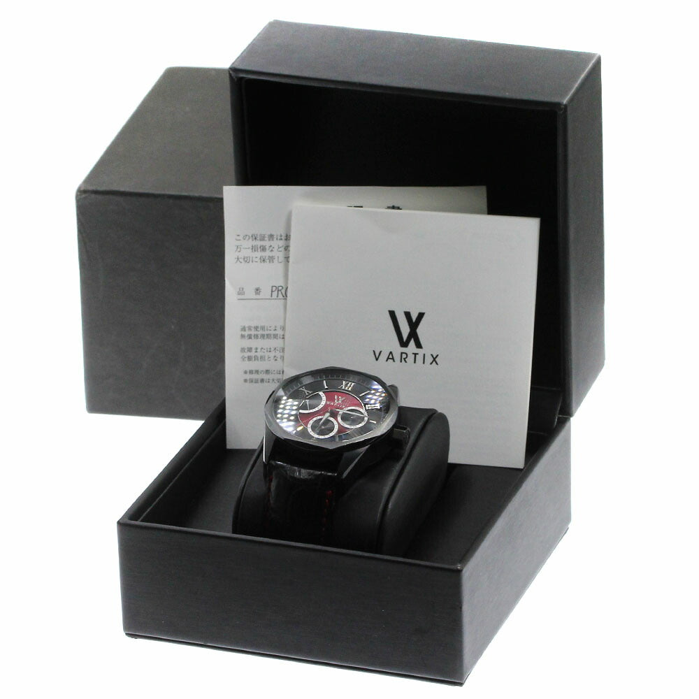 VARTIX PR02B ALIVE Day Date Power Reserve Automatic Men's Watch with Box and Warranty