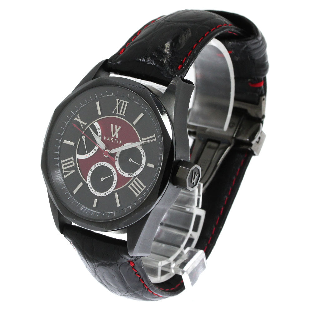 VARTIX PR02B ALIVE Day Date Power Reserve Automatic Men's Watch with Box and Warranty