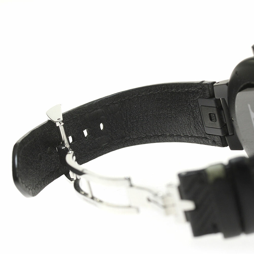 LOUIS VUITTON Q1D22 Tambour All Black Date Automatic Men's Watch