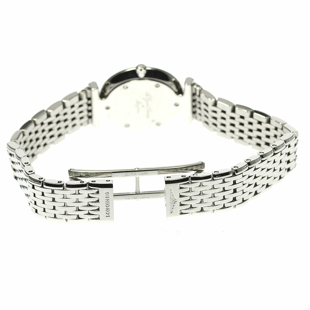 LONGINES L4.241.0 Grand Classic Diamond Bezel Quartz Women's Watch Good Condition Warranty Included