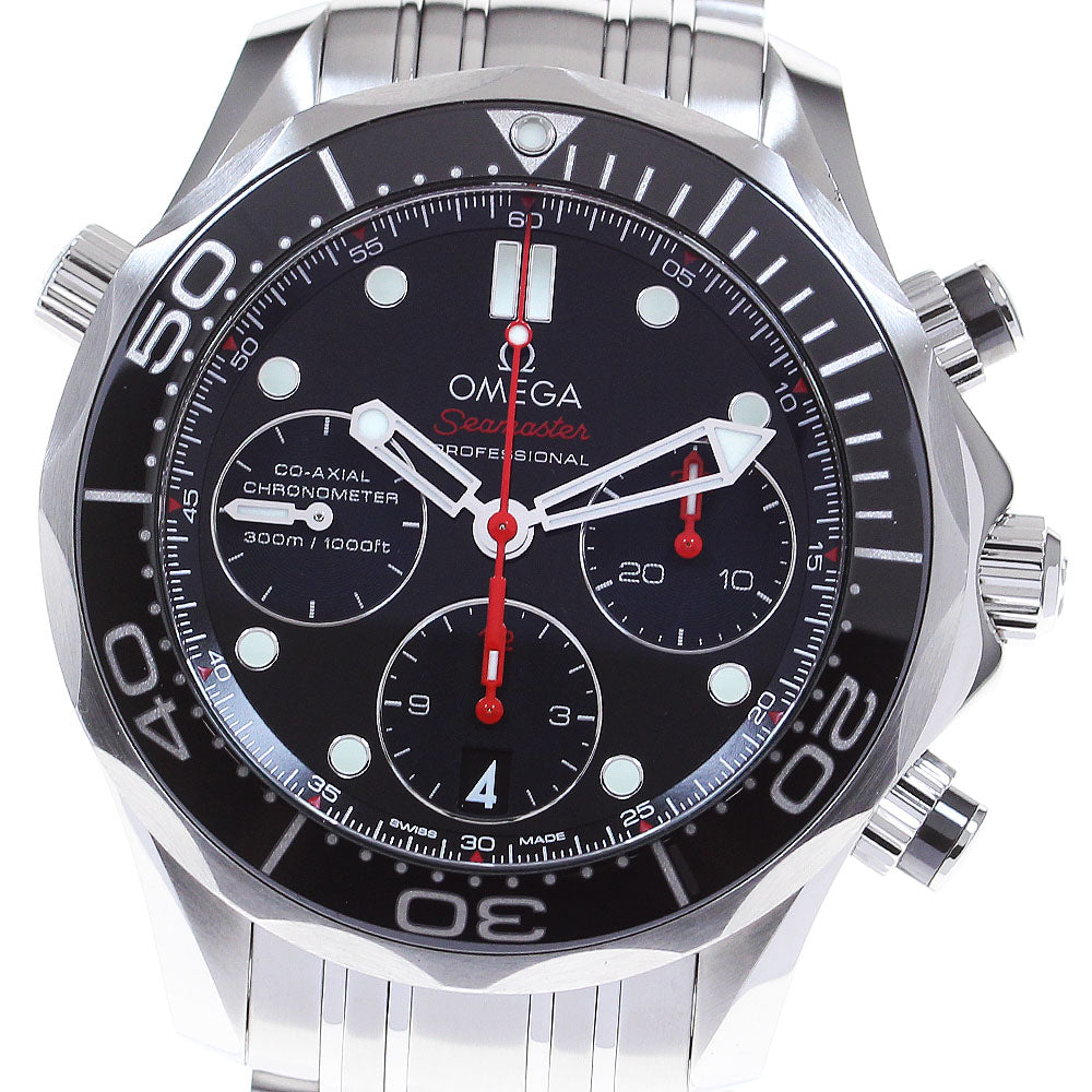 OMEGA 212.30.42.50.01.001 Seamaster 300 Co-Axial Automatic Men's Watch Excellent Condition Warranty Card Included Manufacturer Overhauled