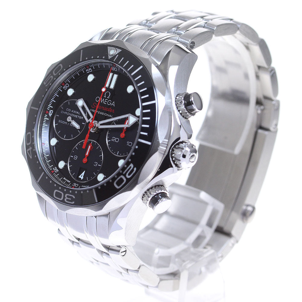 OMEGA 212.30.42.50.01.001 Seamaster 300 Co-Axial Automatic Men's Watch Excellent Condition Warranty Card Included Manufacturer Overhauled
