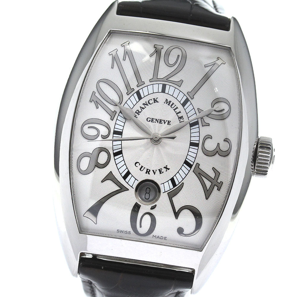 FRANCK MULLER 8880SCDTREL Tonneau Curvex Date Automatic Men's Watch with Box and Warranty