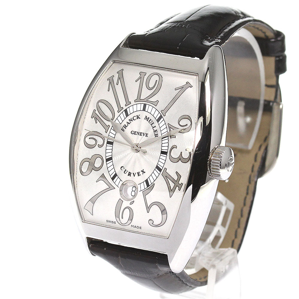 FRANCK MULLER 8880SCDTREL Tonneau Curvex Date Automatic Men's Watch with Box and Warranty