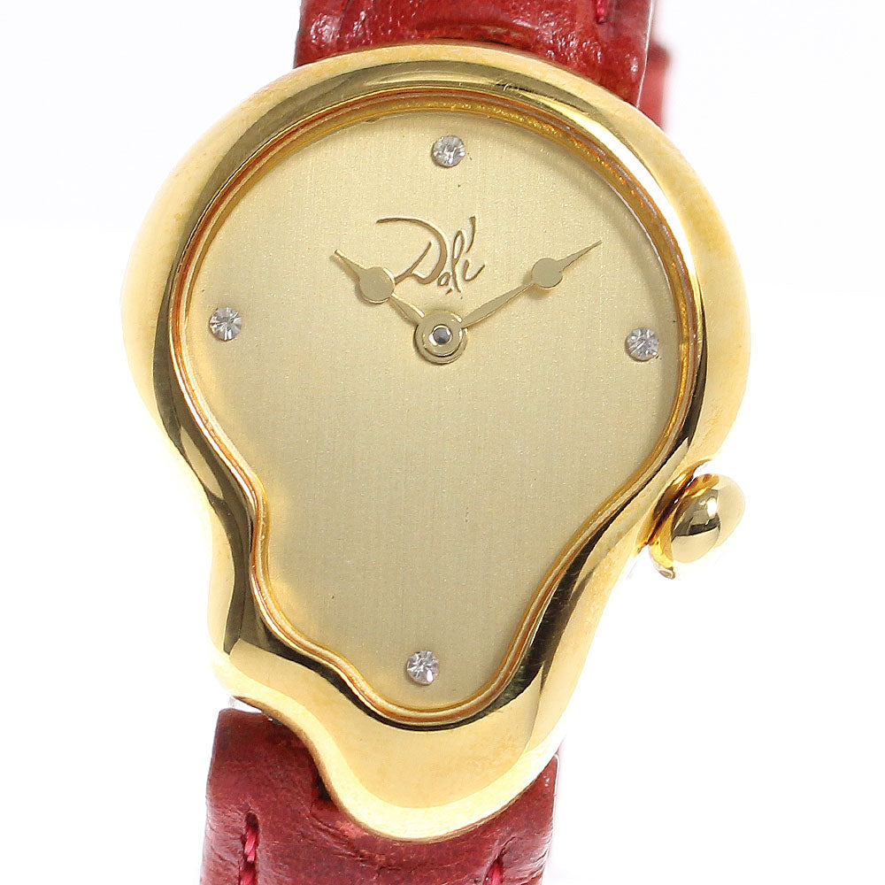 SALVADOR DALI Soft Watch Quartz Women's Good Condition