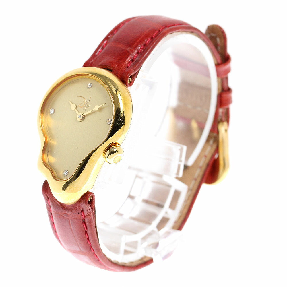 SALVADOR DALI Soft Watch Quartz Women's Good Condition