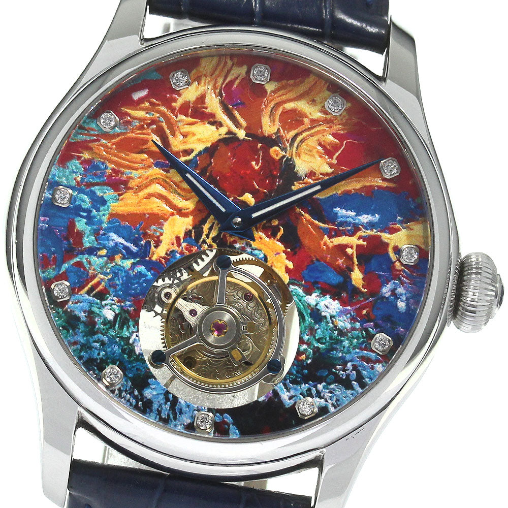 Toshyu Fukami Pacific Ocean Sunrise Limited Edition 200 pieces Tourbillon 12P Manual Winding Men's
