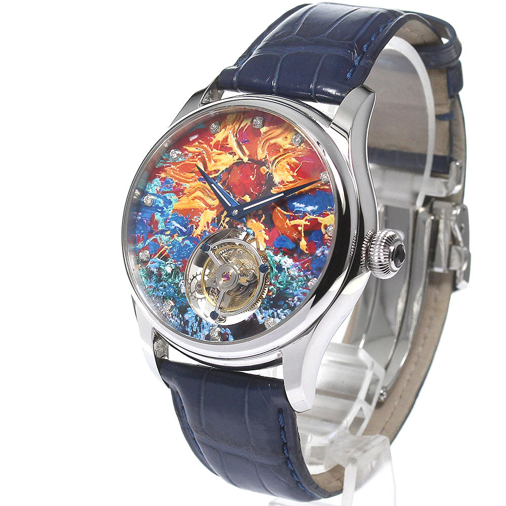 Toshyu Fukami Pacific Ocean Sunrise Limited Edition 200 pieces Tourbillon 12P Manual Winding Men's