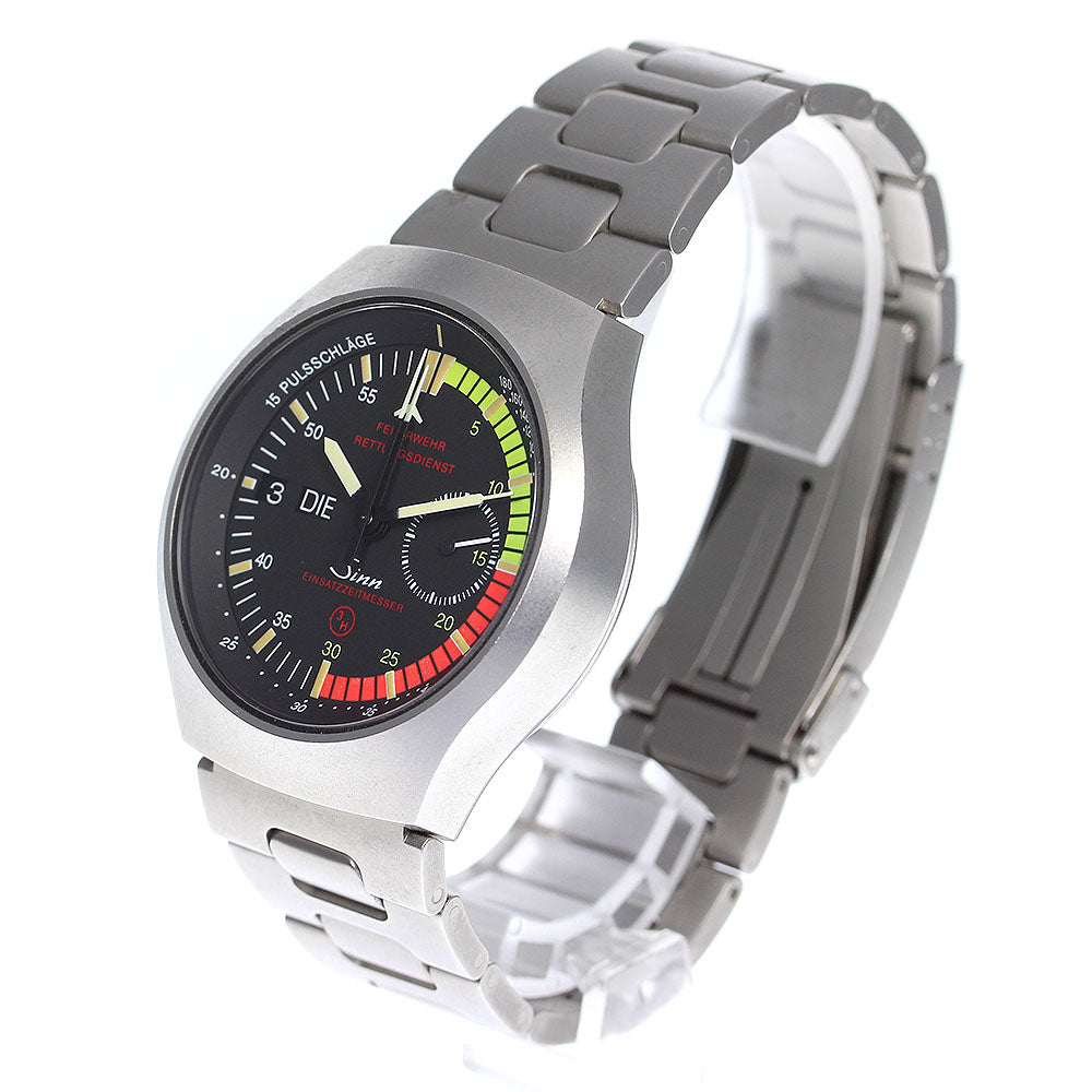 Sinn 157.EZM4 German Fire and Rescue Team Chronograph Automatic Men's Watch Excellent Condition with Warranty.