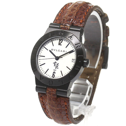 BVLGARI LC29S Diagono Sport Limited Edition Hong Kong Handover Commemoration Model Date Automatic Women's Watch