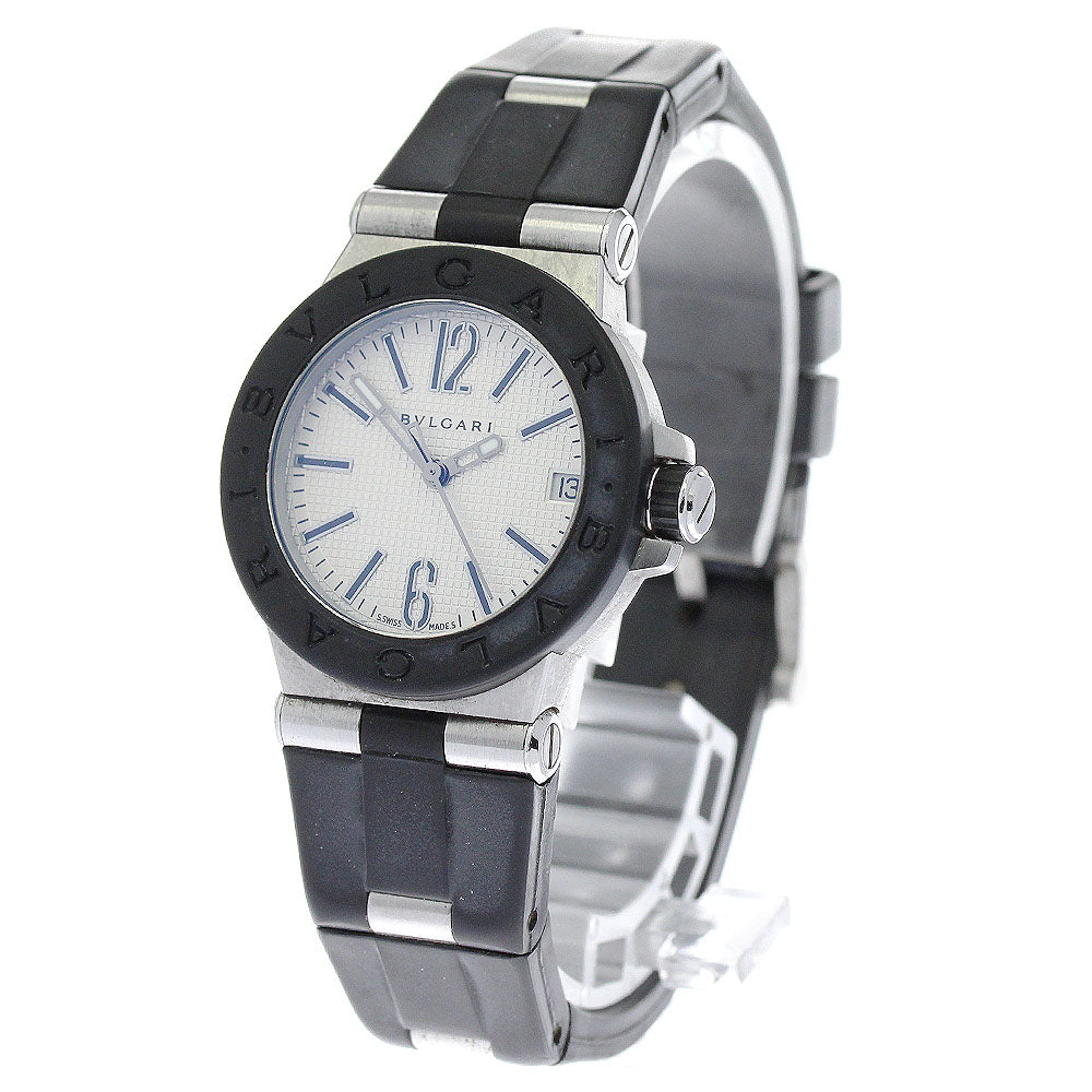 BVLGARI DG29SV Diagono Date Quartz Ladies Watch