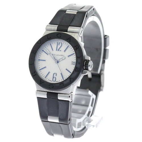 BVLGARI DG29SV Diagono Date Quartz Ladies Watch