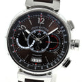 LOUIS VUITTON Q102A Tambour Chronograph Voyage Limited Edition of 688 Pieces Automatic Men's with Warranty