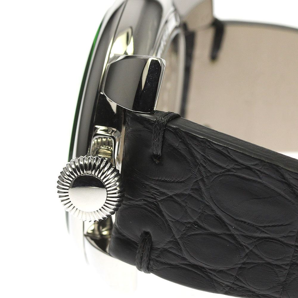 GaGa MILANO 5310.02.GR Manuale 48 Skeleton Hand-Wound Men's Watch Good Condition Box and Warranty Card Included