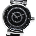 LOUIS VUITTON Q111C Tambour Diamant GM Diamond Dial Quartz Men's