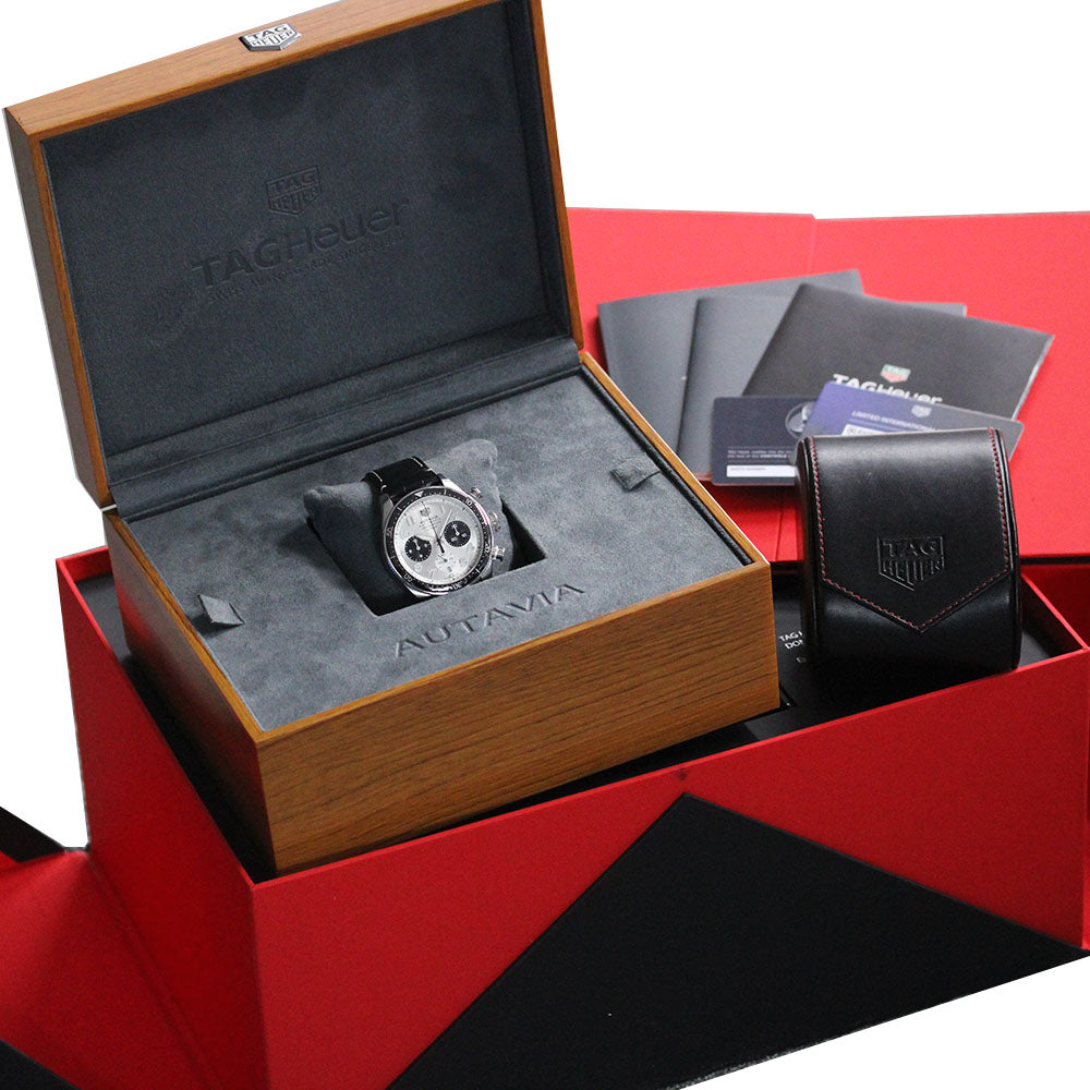 TAG HEUER CBE511B Autavia Flyback Chronometer Automatic Men's Watch with Box and Warranty
