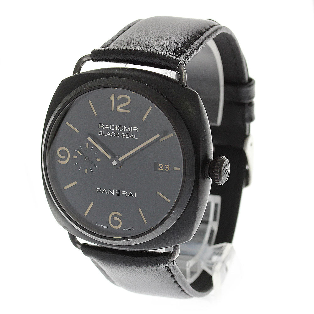 PANERAI PAM00505 Radiomir Composite Black Seal 3 Days Small Second Date Automatic Men's Watch