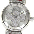 LOUIS VUITTON Q131P Tambour Forever Diamond Quartz Women's Watch with Warranty