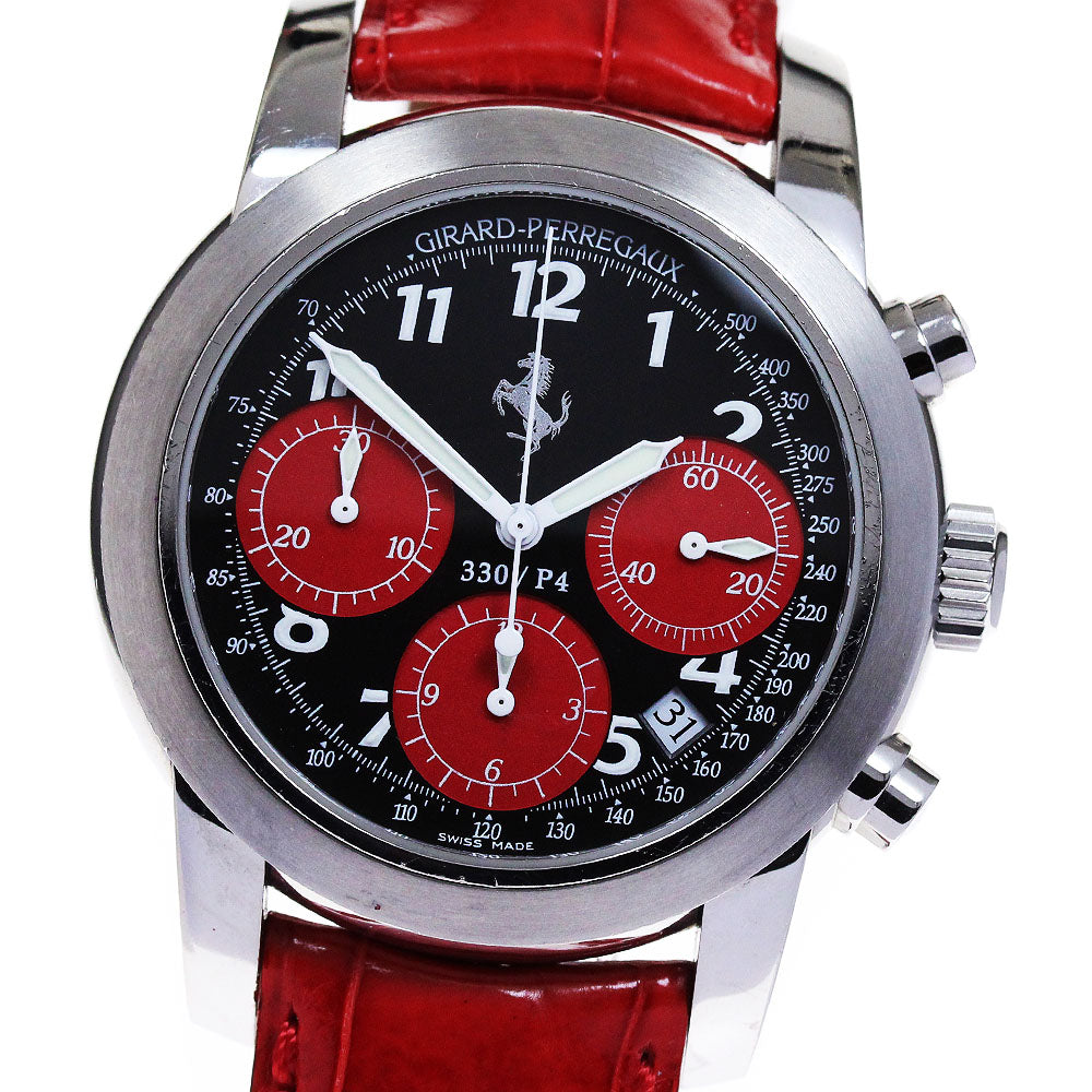 GIRARD PERREGAUX 8028 Ferrari Chronograph Automatic Men's Watch with Warranty