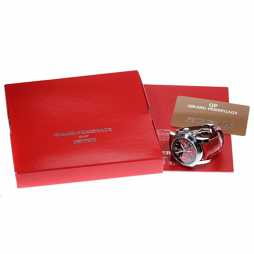 GIRARD PERREGAUX 8028 Ferrari Chronograph Automatic Men's Watch with Warranty