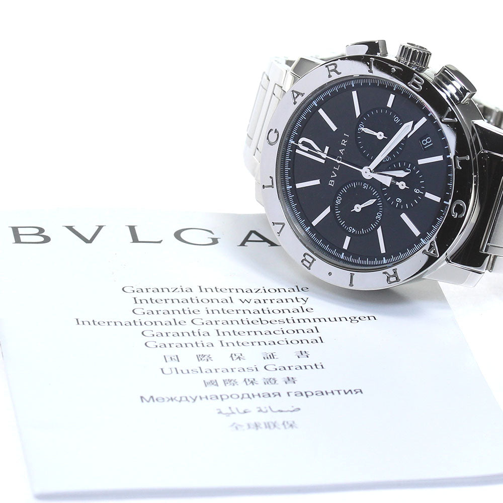 BVLGARI BB41SCH Bvlgari Chronograph Automatic Men's Watch with Warranty